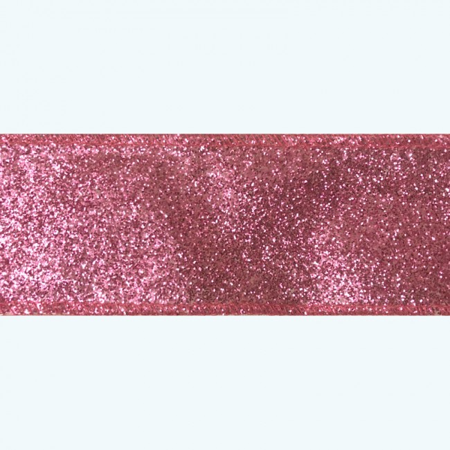 Glitter Satin Fishing Line 2", 1.5" | Pink